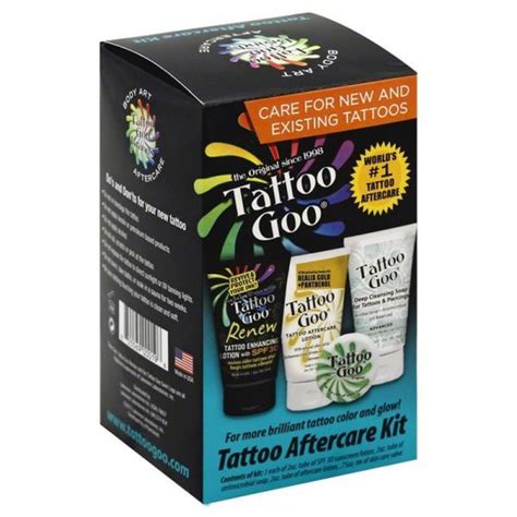 Tattoo Goo Aftercare Kit Krém Na Tetování Pro Tattoo Supply