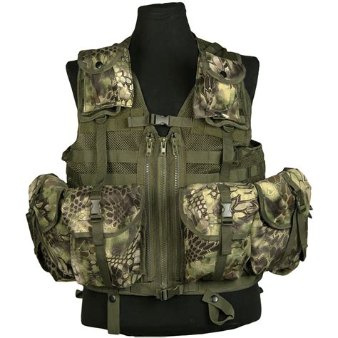Mil Tec Tactical Vest Modular System Mandra Wood Vests Military 1st
