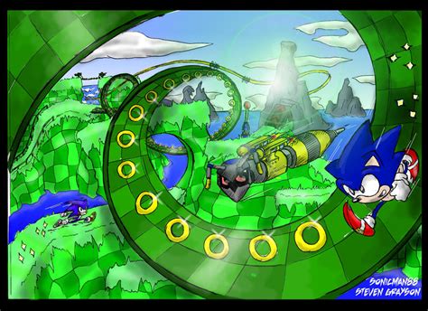 Sonic Generations Green Hill 2 By Sonicman88 On Deviantart