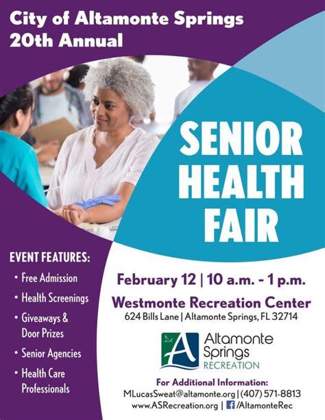 Senior Health Fair Senior Resource Alliance