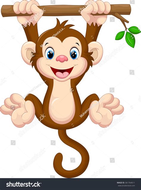 4617 Hanging Cartoon Monkey Images Stock Photos And Vectors Shutterstock
