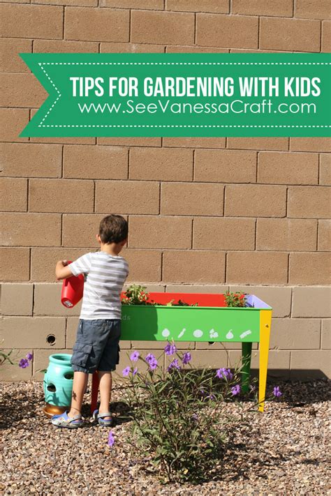 Gardening Tips For Planting A Garden With Kids See Vanessa Craft