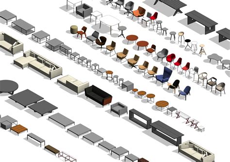 First, it's wide in function: Modern Revit Furniture Pack | the Creative Route