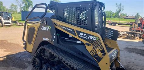 2018 Asv Posi Track Rt120 Forestry Compact Track Loader For Sale 1350