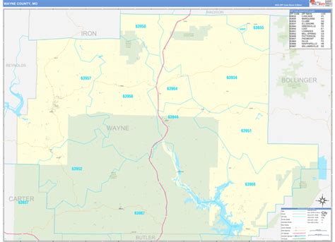 Maps Of Wayne County Missouri