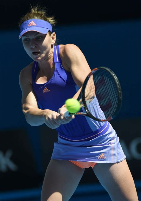 Simona Halep 2015 Australian Open In Melbourne Day 1 Tennis