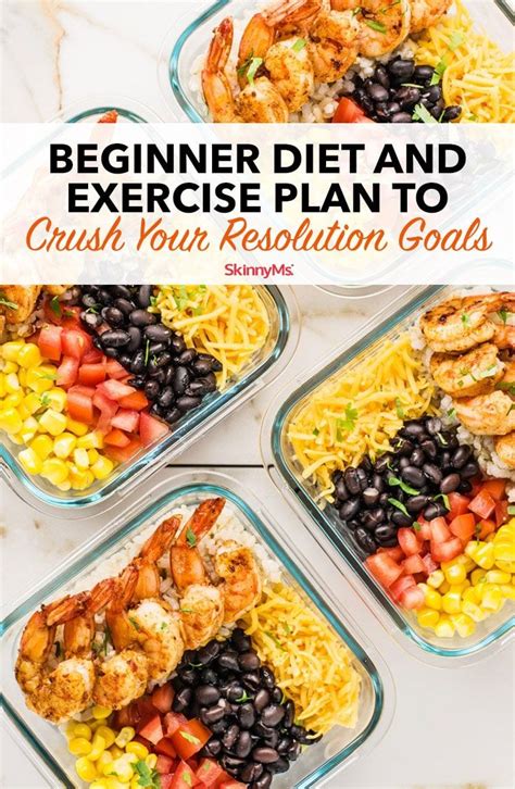 Beginner Diet And Exercise Plan To Crush Your Resolution Goals Egg Diet