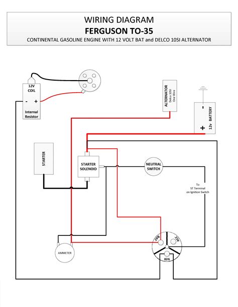 12 Volt Alternator Wiring Diagram