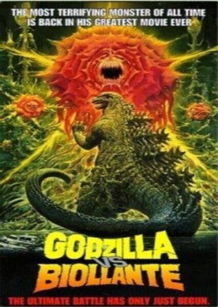 Godzilla Vs Biollante 1989 Movie Posters At Kinoafisha
