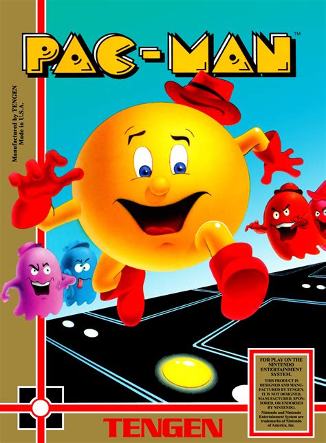 Pac Man Pictures To Download Pac Man Nes Play Games Launchbox Covers Oldgames Box Tengen Sk