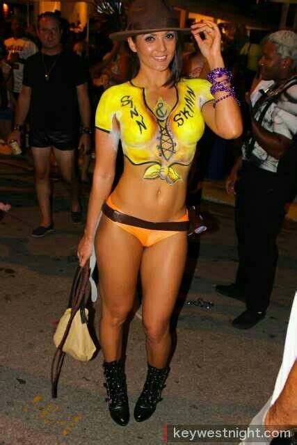 Courtesy Keywestnight Com Here We Have Some Sin And Skin Body Painting Fantasy Fest Body Art