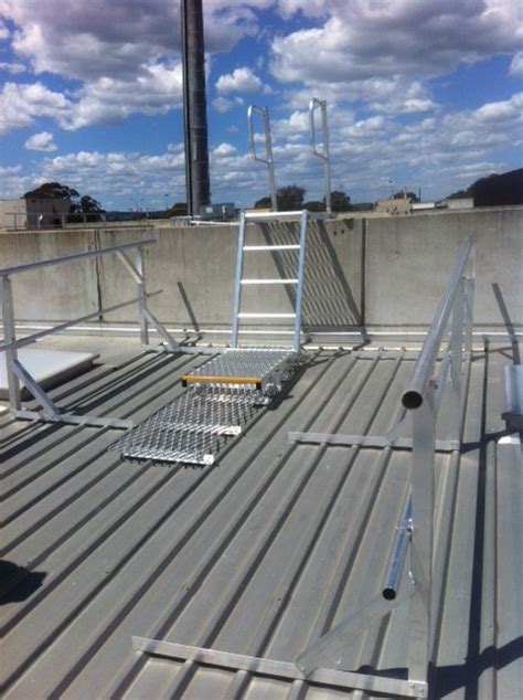 Safe Roof Access Ladder Systems Safety Plus Australia