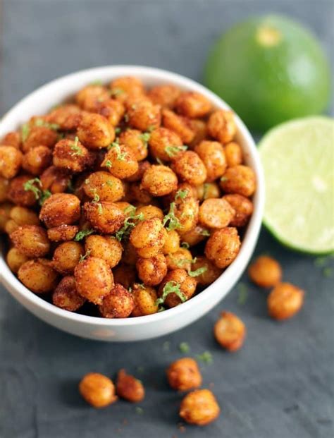 Pan Fried Crispy Chickpeas With Lime Inquiring Chef