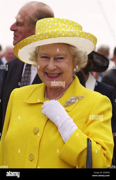 Jersey Channel Islands Queen Visit Stock Photo Alamy