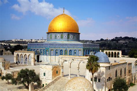 Dome Of Rock Of Al Aqsa Mosque