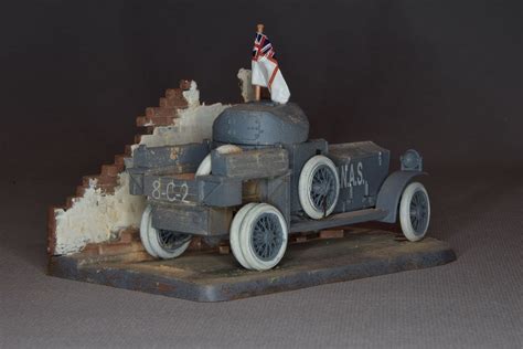 Rolls Royce Armoured Car 1914 Ready For Inspection Armour