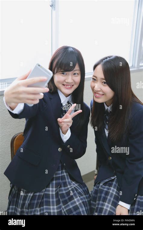 Japanese Schoolgirl Selfie