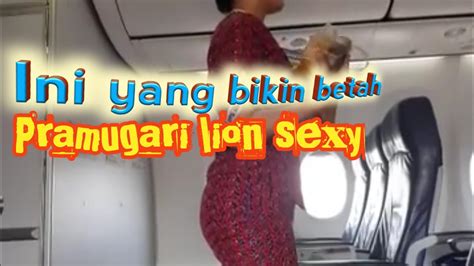 🔴pramugari Lion Air Sangat Cantik Dan Seksi Mana Tahan Perjalanan