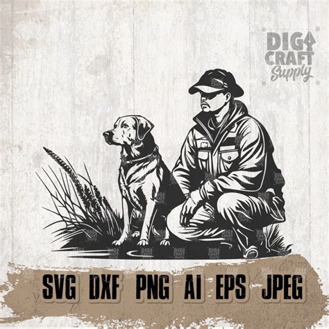 Duck Hunting Svg Hunter Dad T Idea Dxf Waterfowl Clipart Camp Scene Cutfile Camplife