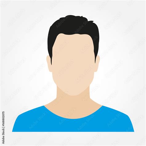 Man Avatar Profile Male Face Icon Vector Illustration Vector De