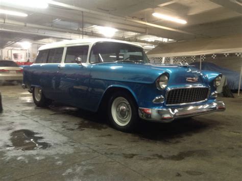 1955 Chevy Chevrolet 150 Wagon Reserve Lowered For Sale Chevrolet