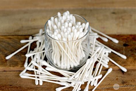20 Creative Uses For Cotton Swabs · One Good Thing By Jillee