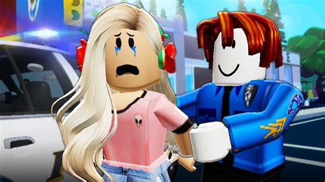 His Girlfriend Was Arrested By A Noob A Roblox Movie Youtube