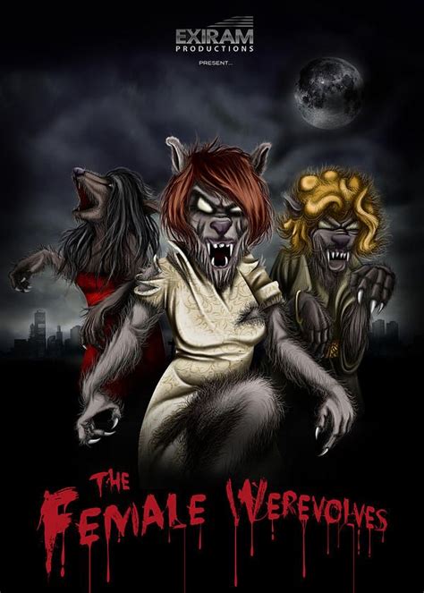 The Female Werewolves By Ilker Ture Female Werewolves Werewolf Werewolf Art