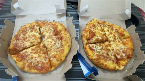 Dominos Margherita With Extra Cheese Vs Double Cheese Margherita Review
