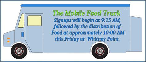 Mobile pantries provide food to food deserts where food accessibilty is limited and/or scarce. Mobile Food Truck - Catholic Community of St. Stephen's ...