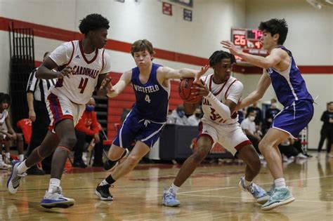 Boys Basketball Plainfield Defeats Westfield On December 21 2021