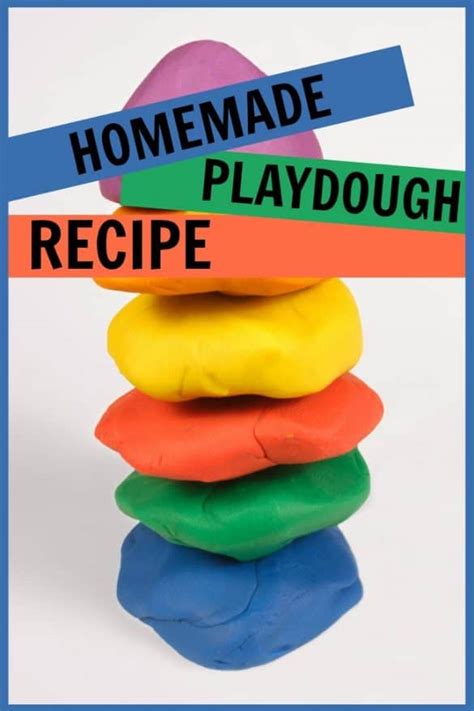 Homemade Playdough Recipe Todays Creative Ideas