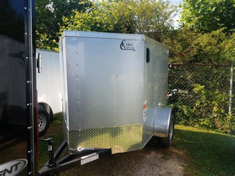 Cargo Craft 5x8 V Nose Cargo Enclosed Trailer Trailers For Less