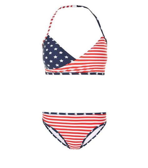 Măduvă Osoasă Dictator Punctuaţie American Flag Bikini Organic Alte Locuri Separeu