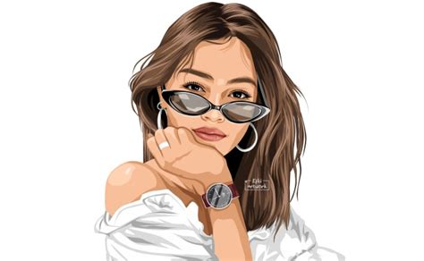 Draw Cartoon Vector Portrait From Your Photo By Efkiart Fiverr