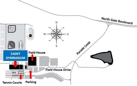 Usafa Campus Map