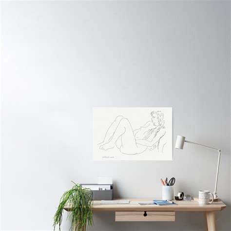 Henri Matisse Nude Sketch Naked Woman Poster For Sale By SFTStudio Redbubble
