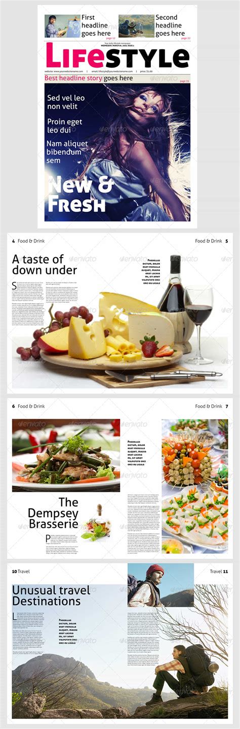 30 Sleek Newspaper Templates Redokun Blog