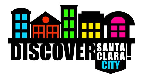 Here is the new logo for the Discover Santa Clara project! | Santa clara, Discover, Library card