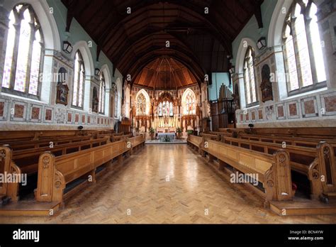 The Spectacular Interior Of St Marys Chapel At Blairs College In