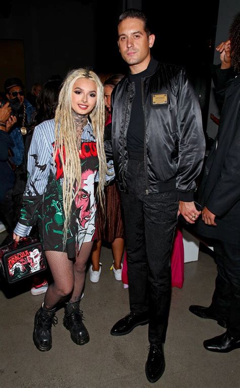 Zhavia Ward And G Eazy From See Every Celebrity At Fashion Week Spring