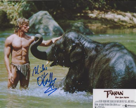 Miles O Keeffe Tarzan 6 Autographed Photo At Amazon S Entertainment Collectibles Store