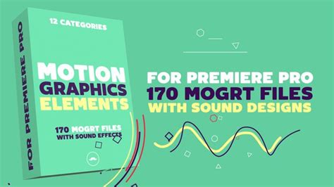 Motion factory is a folder management toolkit with a powerful media browser to make asset management & working with mogrt a lot easier and faster. VIDEOHIVE MOTION GRAPHICS ELEMENTS PACK | MOGRT FOR ...