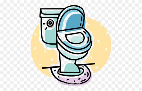 Toilet Royalty Free Vector Clip Art Illustration Toilet Clip Art Free