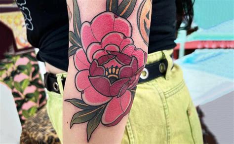 71 Zen Tastic Peony Tattoo Designs With The Meaning
