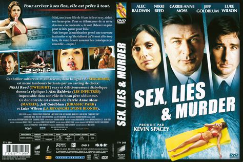 Jaquette Dvd De Sex Lies And Murder Cinéma Passion