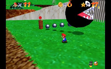 Super Mario 64 Bob Omb Battlefield Behind Chain Chomps Gate 1080