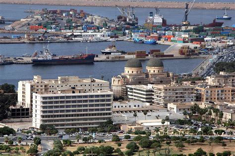 Libya Navy Warship Hit And Sinking During Heavy Clashes At Benghazi Port