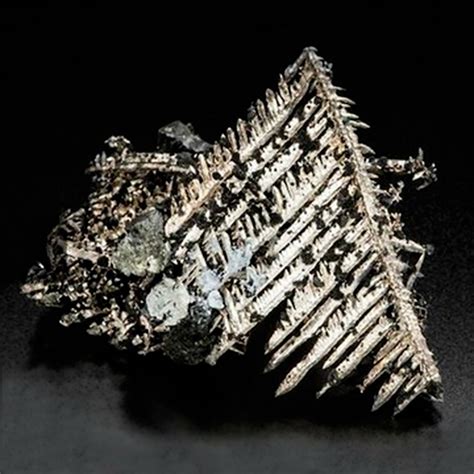 Native Silver With Acanthite Batopilos Chihuahua Mexico Flickr