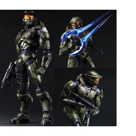 Halo 2 Anniversary Figurine Ed Play Arts Kai Master Chief